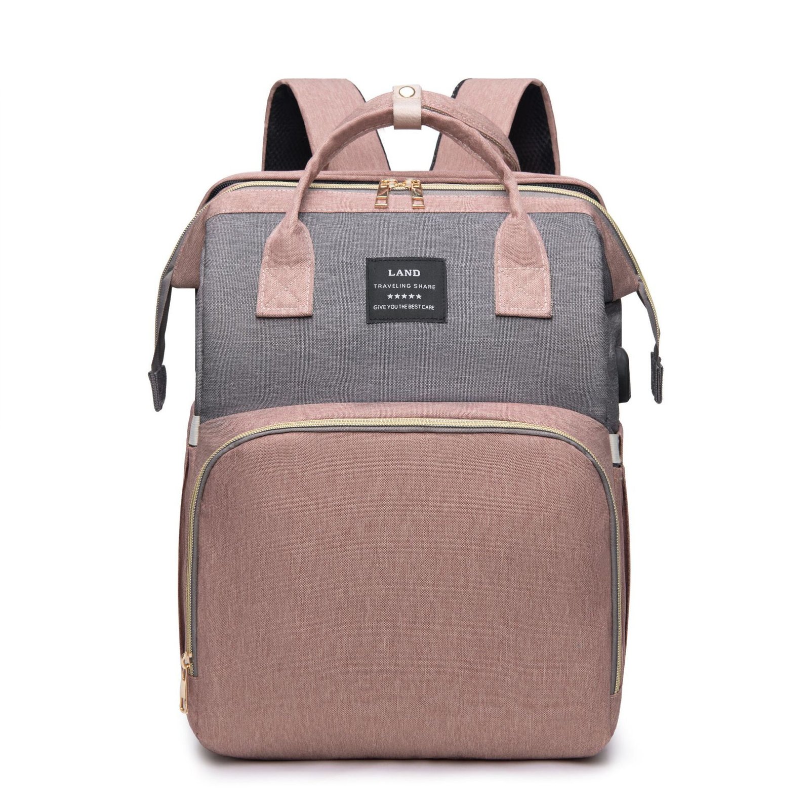 New Mummy Baby Crib Backpack Large Capacity Out Milk Insulated Bag Women - Image 10